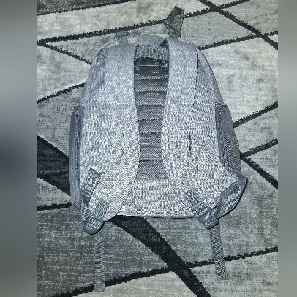 EUC Eddie Bauer Gray Bridgeport Places & Spaces Back Pack Diaper Bag! - Picture 11 of 16